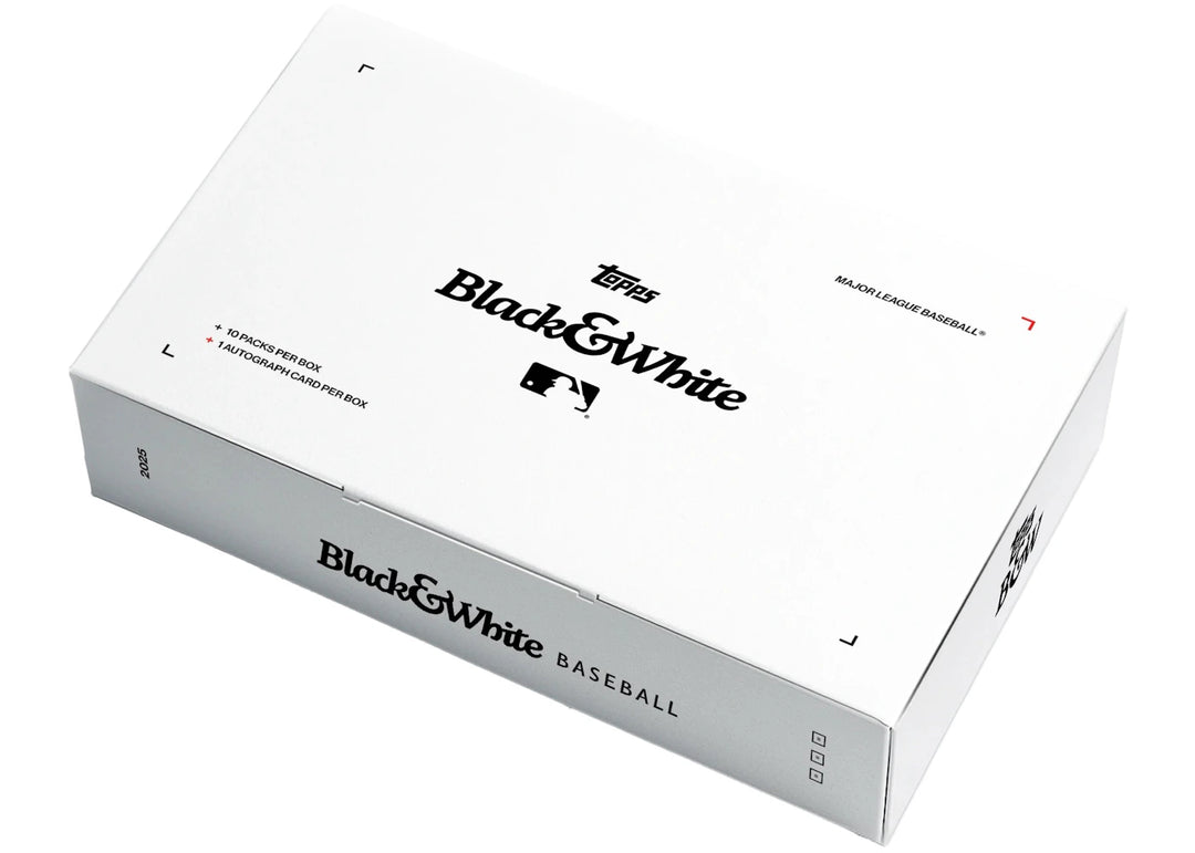 2025 Topps Black & White Baseball Collector's Edition Hobby Box