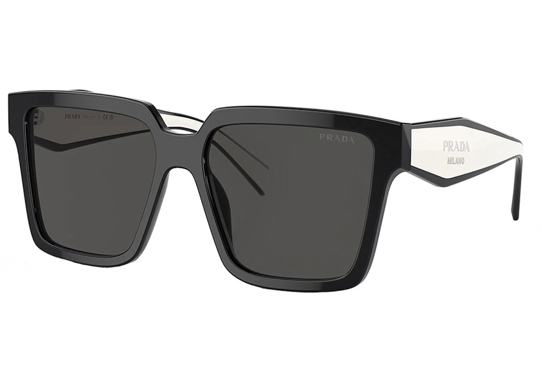 Prada Square Sunglasses Black (PR_24ZS_1AB5S0_56mm)