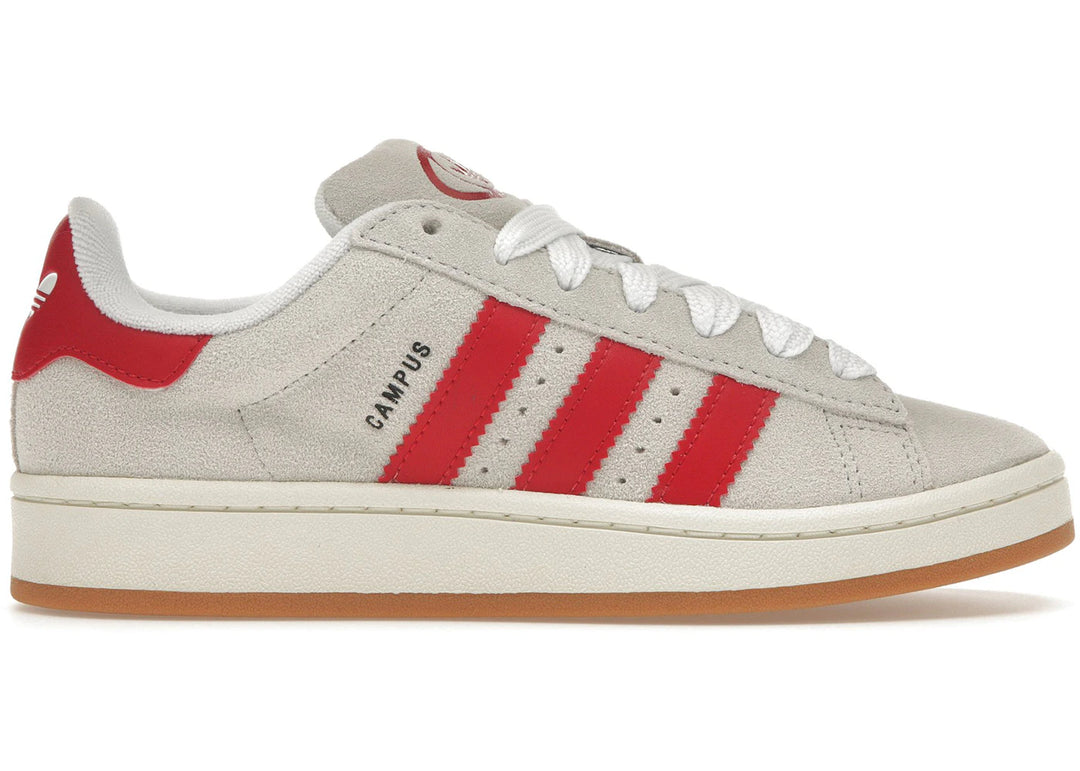 adidas Campus 00s Crystal White Better Scarlet (Women&