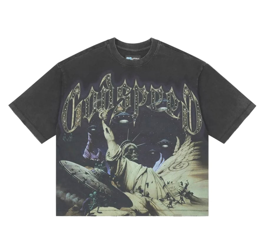 Godspeed Divine Extinction T-Shirt Black