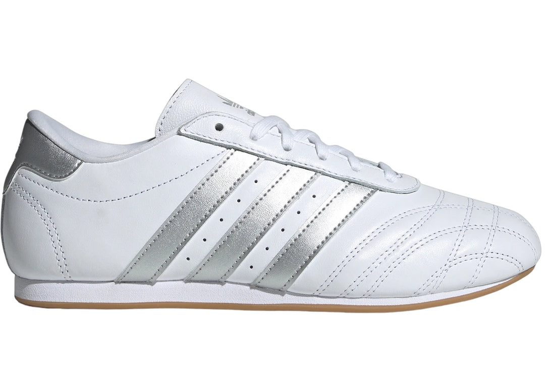adidas Taekwondo Cloud White Silver Metallic Gum (Women&