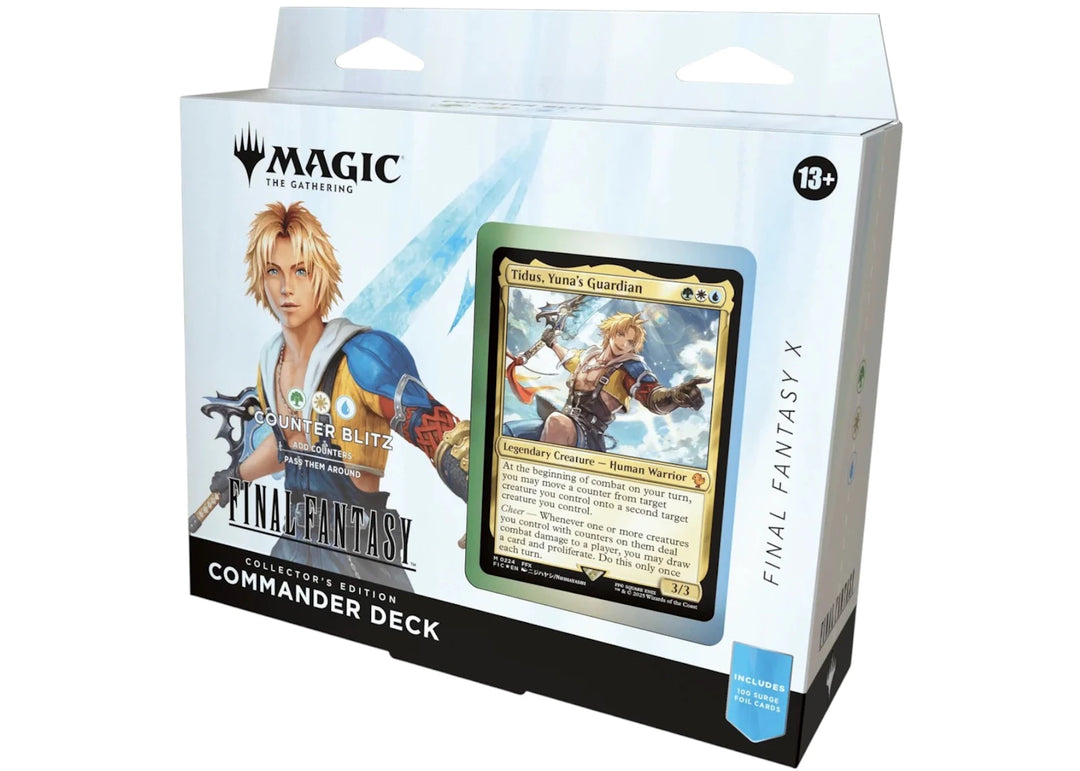 2025 Magic: The Gathering Final Fantasy Counter Blitz Collector's Edition Commander Deck