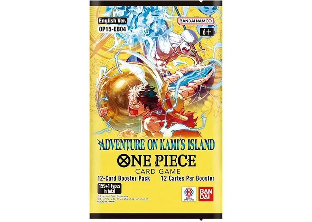 2026 Bandai One Piece Card Game Adventure on KAMI's Island OP-15 Booster Pack