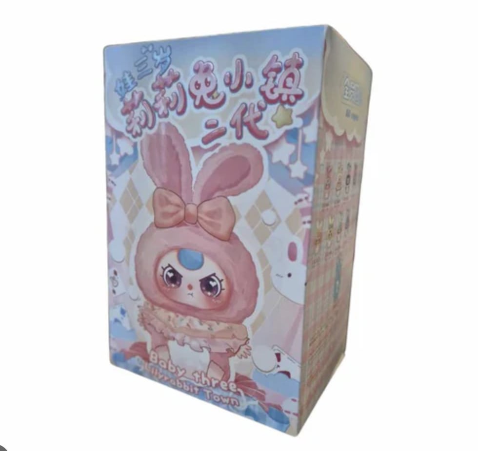 Baby Three Lily Rabbit Town V2 Plush Blind Single Blind Box