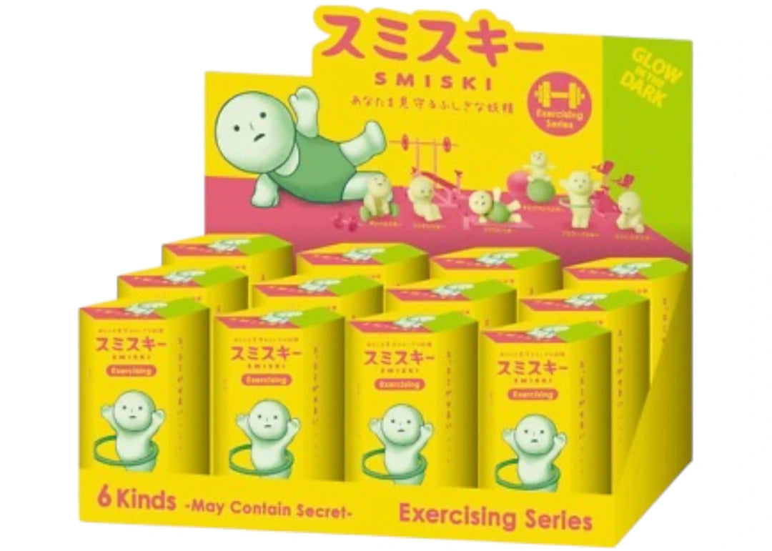 Smiski Exercising Series Sealed Case (12 Blind Box)