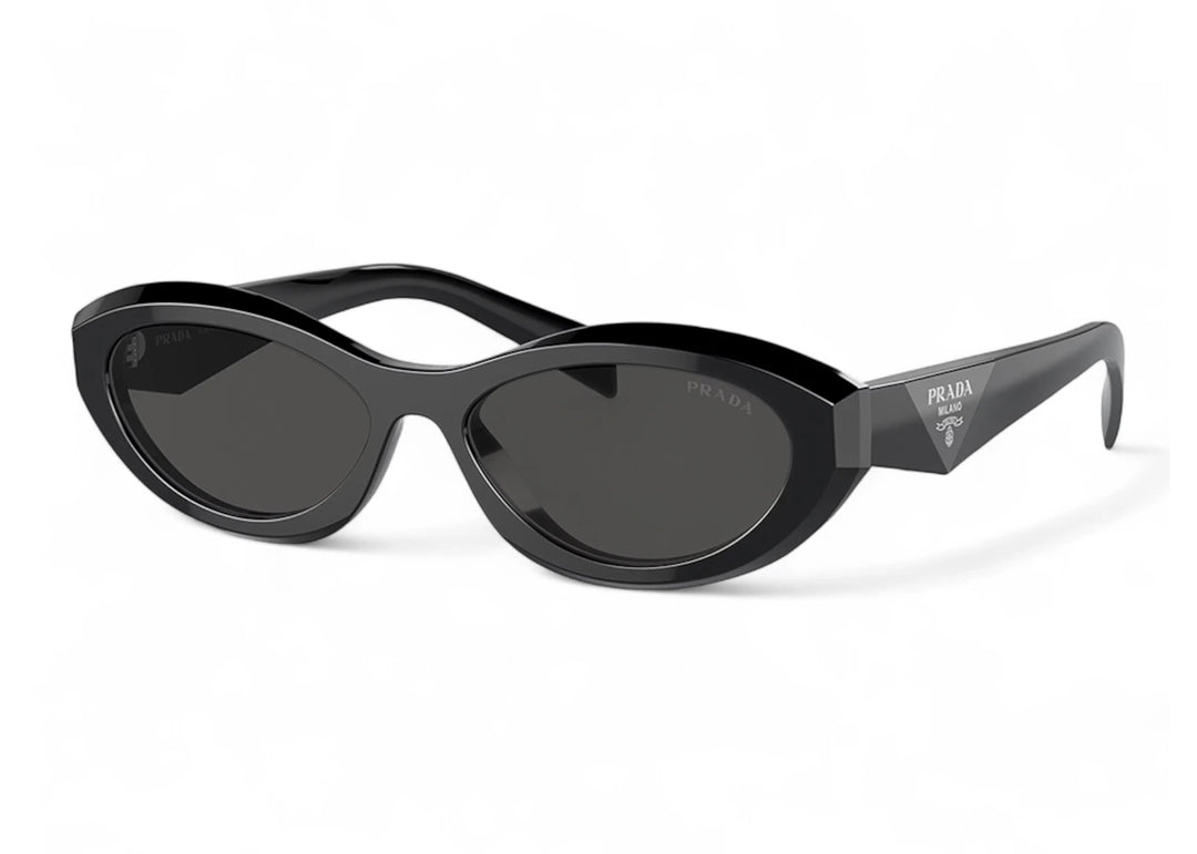 Prada Oval Sunglasses Black (PR_26ZS_16K08Z)