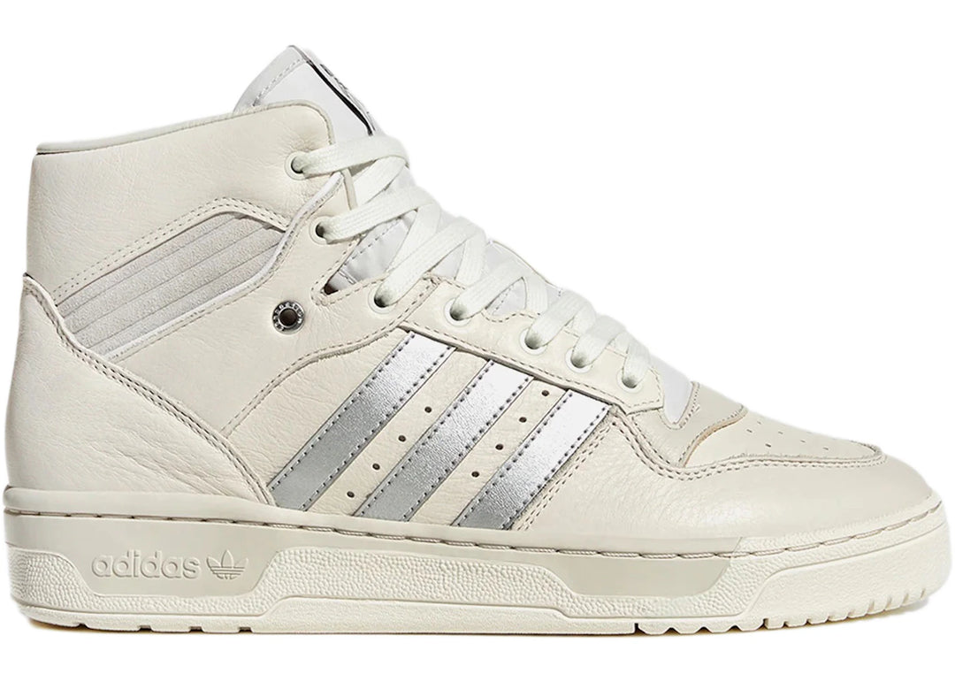 adidas Rivalry Hi Consortium White Silver Metallic