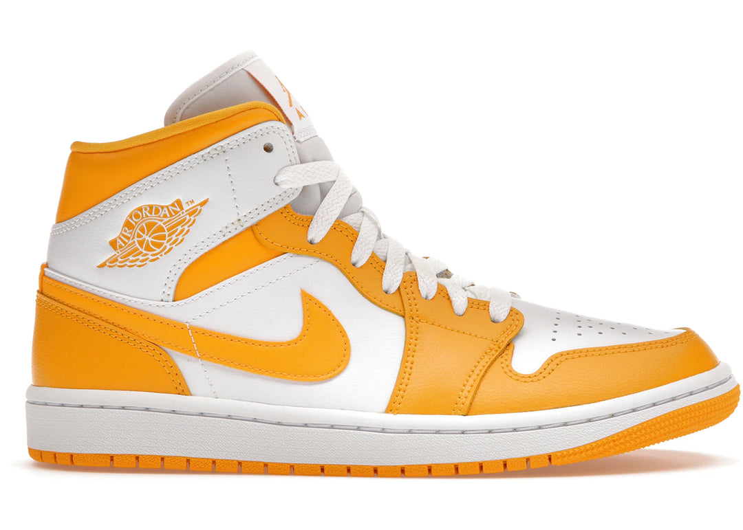Jordan 1 Mid White University Gold (Women&
