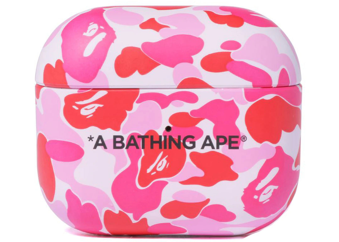 BAPE ABC Camo Airpods Case (SS22) Pink