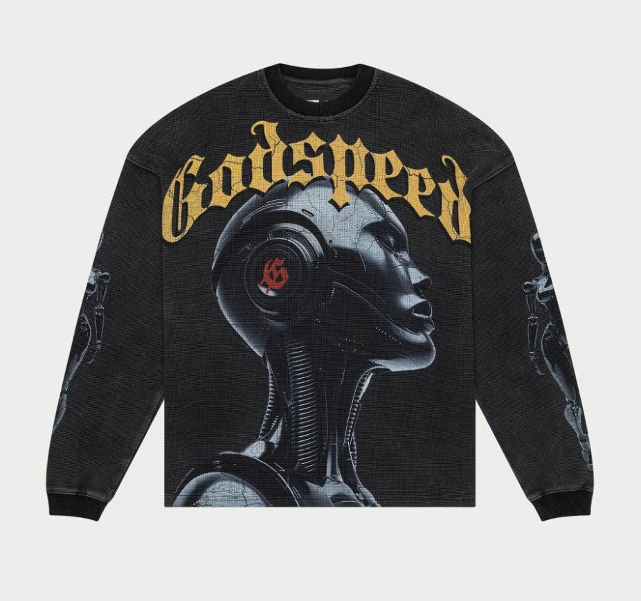 Godspeed Alexa L/S Tee Black