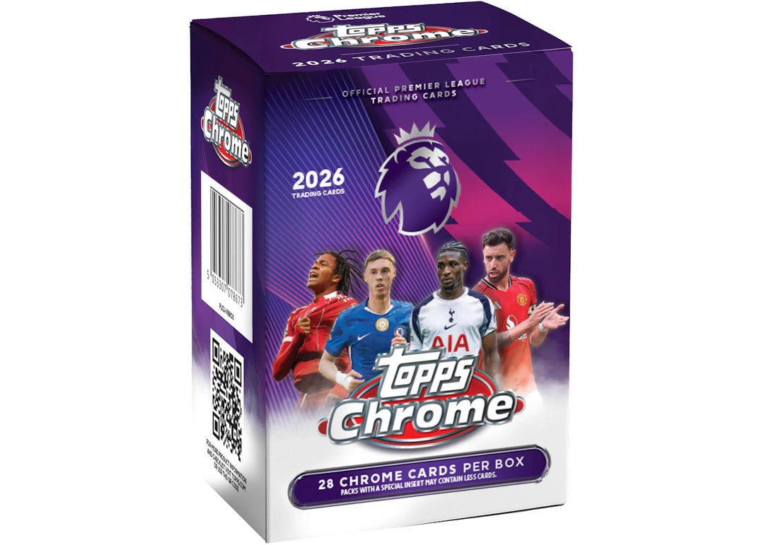 2026 Topps Chrome Premier League Value Box