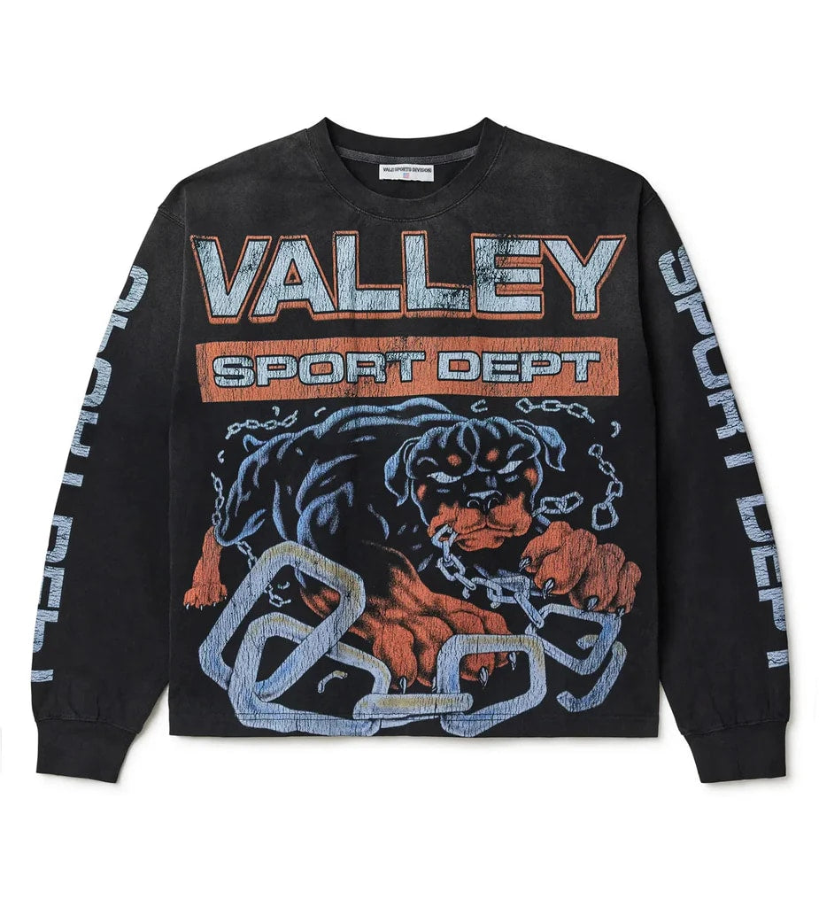 Vale Forever Big Dogs Sports Long-Sleeve Tee 'Black'