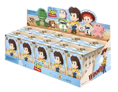 Miniso Disney Pixar Toy Story 30th Anniversary Classic Character Series Figure Sealed Case (10 Blind Box)