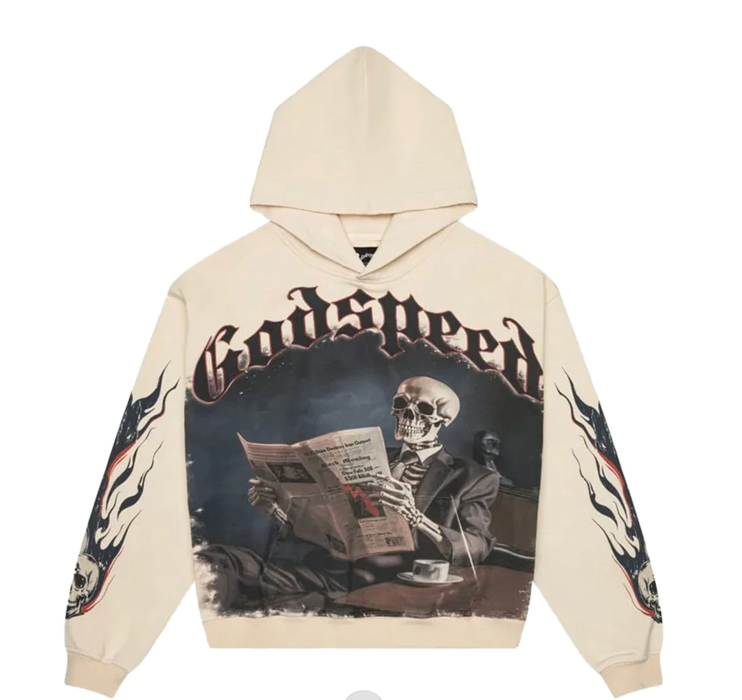 Godspeed Black Monday Hoodie Bone