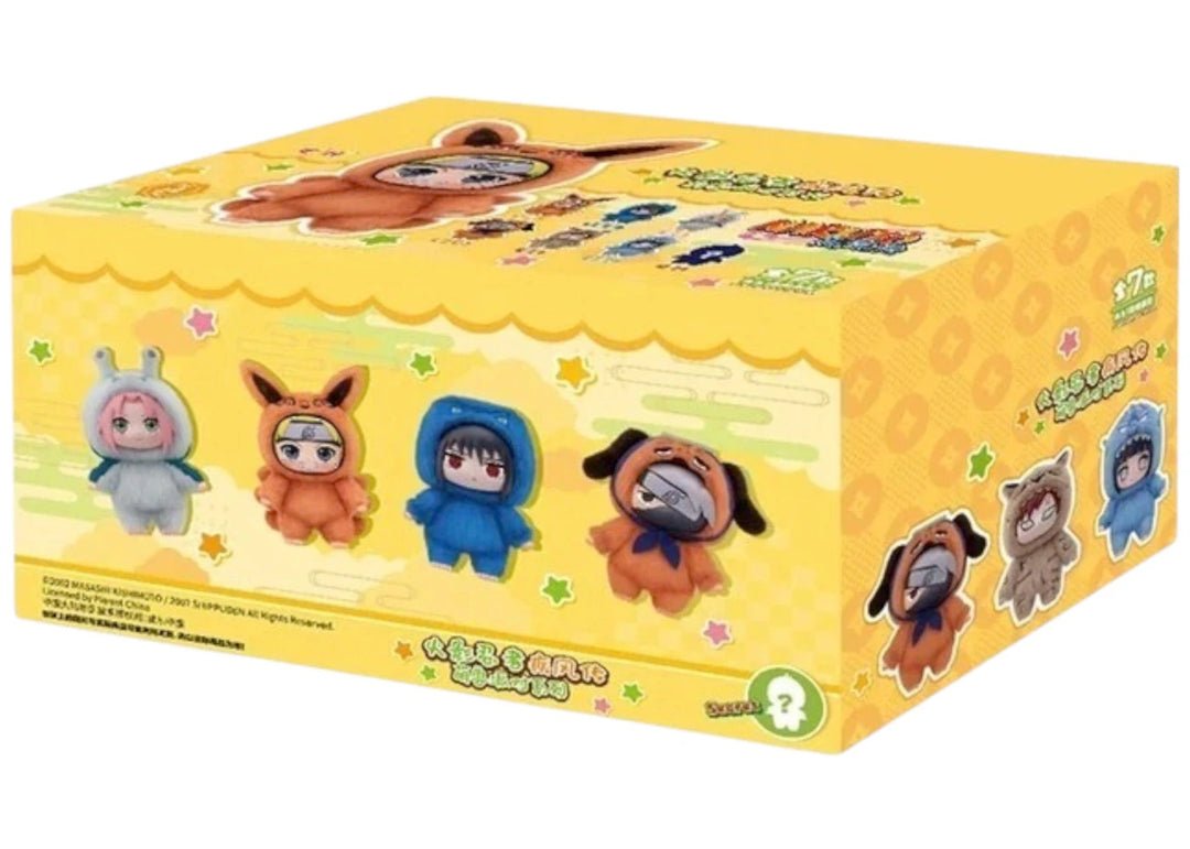 Eaki Naruto Beast Party Plush Keychains Sealed Case (6 Blind Box)