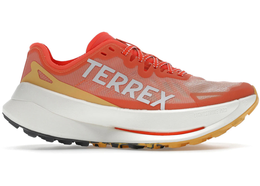 adidas Terrex Agravic Speed Ultra Trail Amber Tint Crystal White Semi Spark (Women's)