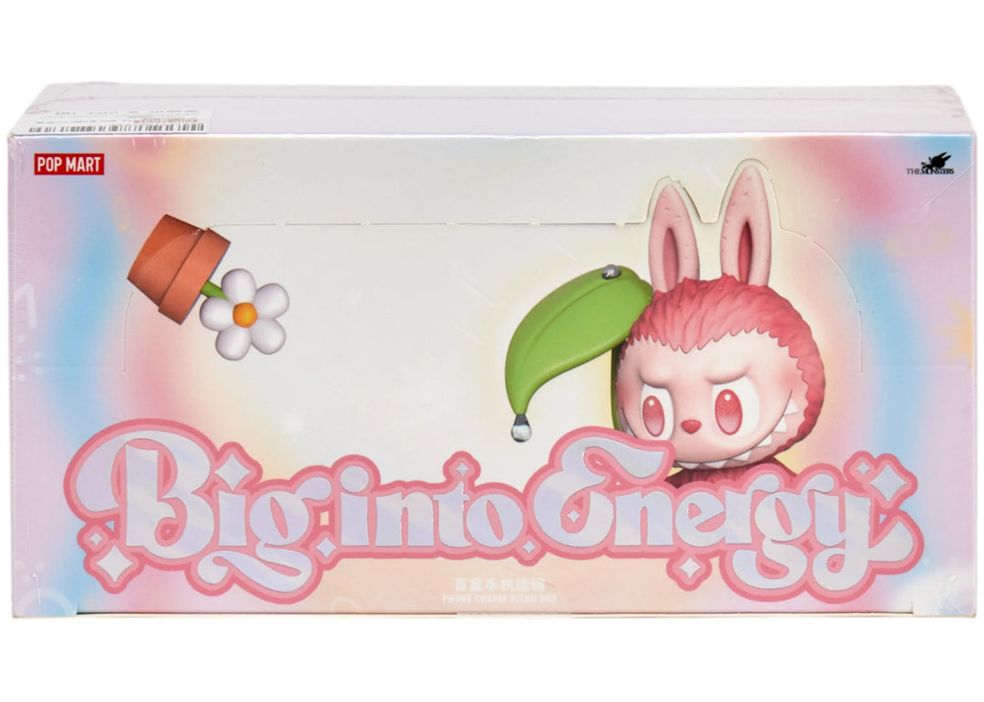 Pop Mart Labubu The Monsters Big into Energy Series Phone Charm Sealed Case (6 Blind Box)