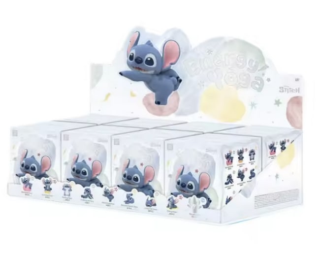 TOPTOY Stitch Vitality Yoga Series Blind Box (Set of 8)