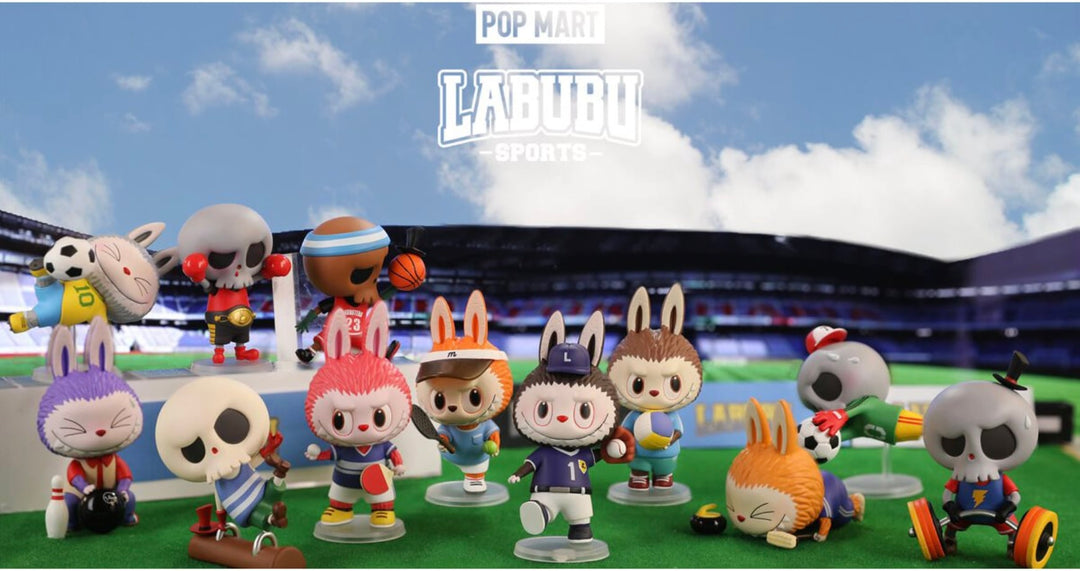 Pop Mart Labubu Sports Series Mini-Figures Blind Box Sealed (Set of 12)