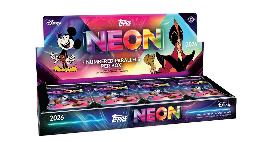 2026 Topps Disney Neon Hobby Box
